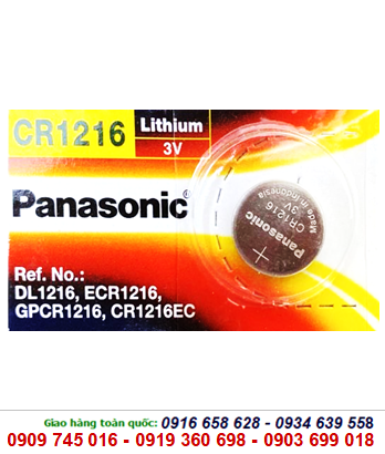  Panasonic CR1216; Pin 3v lithium Panasonic CR1216 